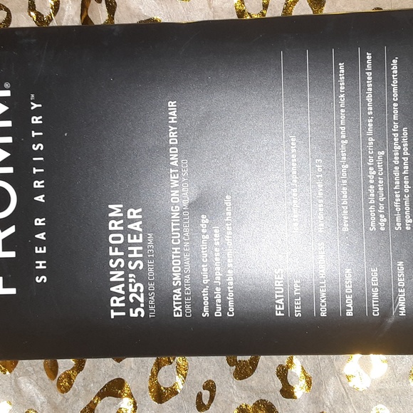 NEW TRANSFORM 5.75” HAIR CUTTING SHEAR | F1009 | FROMM - Picture 5 of 7